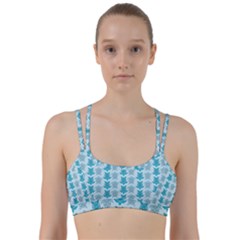 Sea Turtle Sea Animal Line Them Up Sports Bra by Dutashop