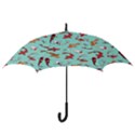 Pattern-with-koi-fishes Hook Handle Umbrellas (Medium) View3