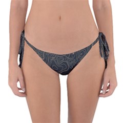 Damask-seamless-pattern Reversible Bikini Bottoms by uniart180623