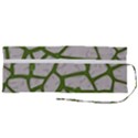 Cartoon-gray-stone-seamless-background-texture-pattern Green Roll Up Canvas Pencil Holder (M) View2