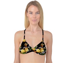 Embroidery-blossoming-lemons-butterfly-seamless-pattern Reversible Tri Bikini Top by uniart180623