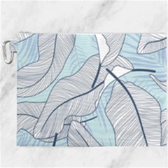 Tropical Flower Seamless Pattern Canvas Cosmetic Bag (xxxl) by uniart180623