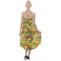 Seamless Pattern With Doodle Bunny High-Low Halter Chiffon Dress  View2