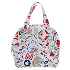 Animals-pattern Boxy Hand Bag by uniart180623