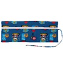 Racing-car-printing-set-cartoon-vector-pattern Roll Up Canvas Pencil Holder (M) View2