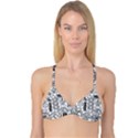 Navigation-seamless-pattern Reversible Tri Bikini Top View1