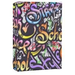 Graffiti-word-seamless-pattern Playing Cards Single Design (rectangle) With Custom Box by uniart180623