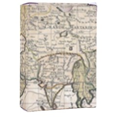 Tartaria Tartaria Empire Map Vintage World Playing Cards Single Design (rectangle) With Custom Box by uniart180623