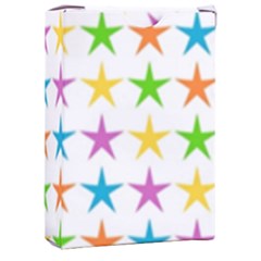 Star-pattern-design-decoration Playing Cards Single Design (rectangle) With Custom Box by uniart180623