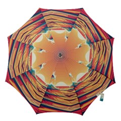 Waves Ocean Sea Tsunami Nautical Art Nature Hook Handle Umbrellas (medium) by uniart180623