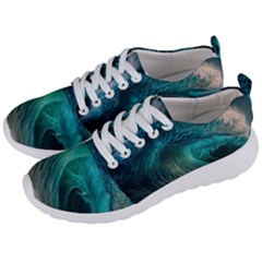 Tsunami Waves Ocean Sea Water Rough Seas Men s Lightweight Sports Shoes by uniart180623