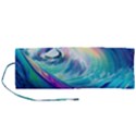 Waves Ocean Sea Tsunami Nautical Nature Water Roll Up Canvas Pencil Holder (M) View1
