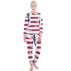 Flag Usa Unite Stated America Women s Lounge Set by uniart180623