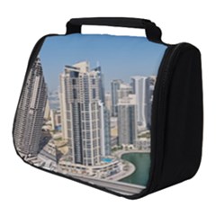 Building Sea Architecture Marina Full Print Travel Pouch (small) by Ravend