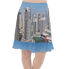 Building Sea Architecture Marina Fishtail Chiffon Skirt by Ravend