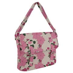 Floral Vintage Flowers Buckle Messenger Bag by Dutashop