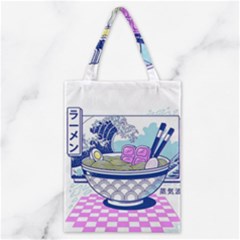 Ramen Kanji Vaporwave Artwork Minimalism Classic Tote Bag by Bangk1t