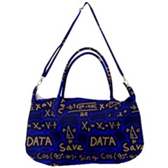 Art Pattern Design Background Graphic Removable Strap Handbag by Ravend