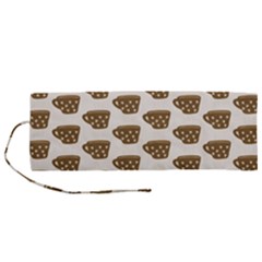 Cozy Coffee Cup Roll Up Canvas Pencil Holder (m) by ConteMonfrey