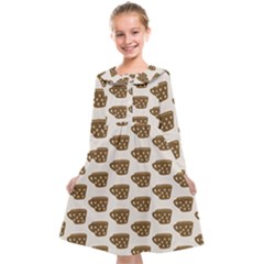 Cozy Coffee Cup Kids  Midi Sailor Dress by ConteMonfrey
