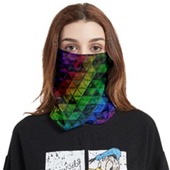 Pride Glass Face Covering Bandana (two Sides) by MRNStudios