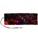 Abstract Light Star Design Laser Light Emitting Diode Roll Up Canvas Pencil Holder (M) View1