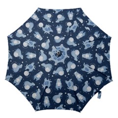 Bear Pattern Patterns Planet Animals Hook Handle Umbrellas (small) by uniart180623