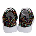 Cartoon Monster Pattern Abstract Background Running Shoes View4