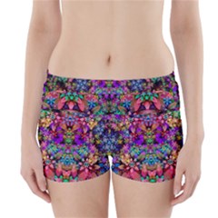 Flower Patterns Abstract Pattern Digital Art Boyleg Bikini Wrap Bottoms by uniart180623