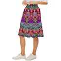 Flower Patterns Abstract Pattern Digital Art Classic Short Skirt View2