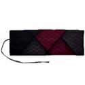 Red Black Abstract Pride Abstract Digital Art Roll Up Canvas Pencil Holder (M) View1