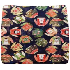 Ugly Christmas Seat Cushion by uniart180623