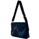 Flag Patterns On Forex Charts Full Print Messenger Bag (L) View2