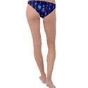 Flowers Pattern Bouquets Colorful Ring Detail Bikini Bottoms View2