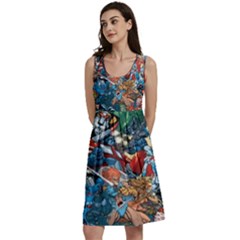 80 s Cartoons Cartoon Masters Of The Universe Classic Skater Dress by uniart180623