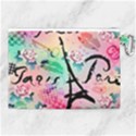 From Paris Abstract Art Pattern Canvas Cosmetic Bag (XL) View2
