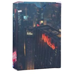 Cityscape Digital Art Playing Cards Single Design (rectangle) With Custom Box by uniart180623