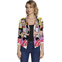 G Is For Gaslight Funny Dance1-01 Women s Casual 3/4 Sleeve Spring Jacket by shoopshirt