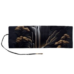 Waterfall Water Nature Springs Roll Up Canvas Pencil Holder (m) by Simbadda