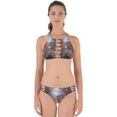 Breathe In Nature Background Perfectly Cut Out Bikini Set by artworkshop