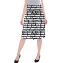 Cartoon Wall  Midi Beach Skirt View1