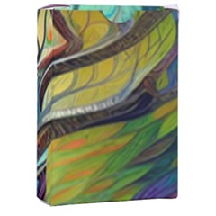 Tree Magical Colorful Abstract Metaphysical Playing Cards Single Design (rectangle) With Custom Box by Simbadda