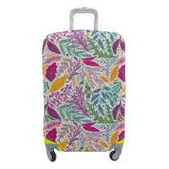 Leaves Colorful Leaves Seamless Design Leaf Luggage Cover (small) by Simbadda
