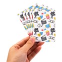 Cinema Icons Pattern Seamless Signs Symbols Collection Icon Playing Cards Single Design (Rectangle) with Custom Box View3