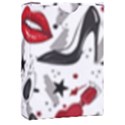 Red Lips Black Heels Pattern Playing Cards Single Design (Rectangle) with Custom Box View1