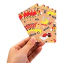 Seamless Pattern Cartoon With Transportation Vehicles Playing Cards Single Design (Rectangle) with Custom Box View3