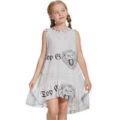 (2)dx Hoodie Kids  Frill Swing Dress by Alldesigners