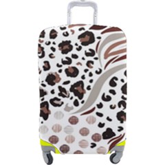 Mix Animal Skin Prints Seamless Pattern Vector Luggage Cover (large) by Simbadda
