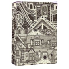 Four Hand Drawn City Patterns Playing Cards Single Design (rectangle) With Custom Box by Simbadda