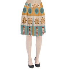 Nautical Elements Collection Pleated Skirt by Simbadda